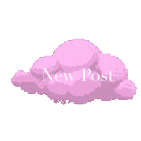 Pink Post Sticker