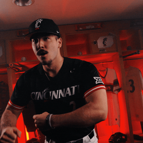 College Baseball Uc GIF by Cincinnati Bearcats