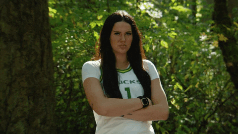 Womens Basketball Oregon GIF by GoDucks