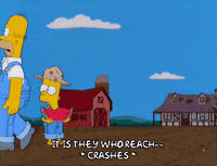 homer simpson eating GIF