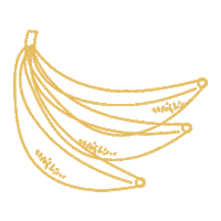 Fruit Banana Sticker
