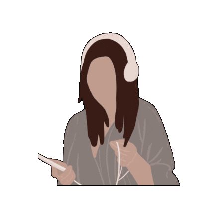 Kilonotes giphygifmaker music girl sticker Sticker