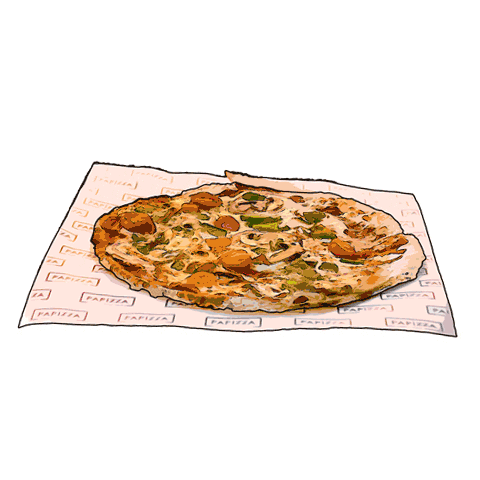 FoodBox giphyupload pizza margarita pizzalovers Sticker