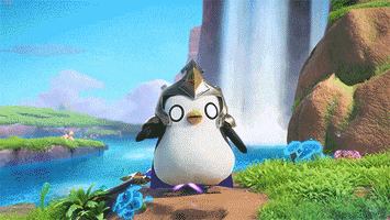 Blown Away Penguin GIF by Xbox