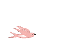Flying Small Bird Sticker by Breden Kids
