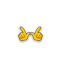 Sign Language Whatever Sticker by Sorenson