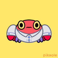 Crabby Crab GIF by pikaole
