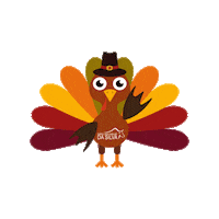 Happy Thanksgiving Sticker by Parrillada Familiar da Silva