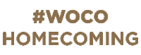 Woco Sticker by Wofford College