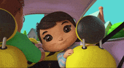 Happy Girl GIF by moonbug