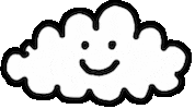 Cloud Sticker by Ruppert Tellac