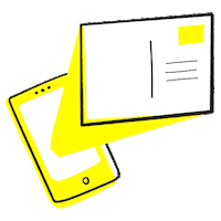 amnestynl mobile action phone sign Sticker