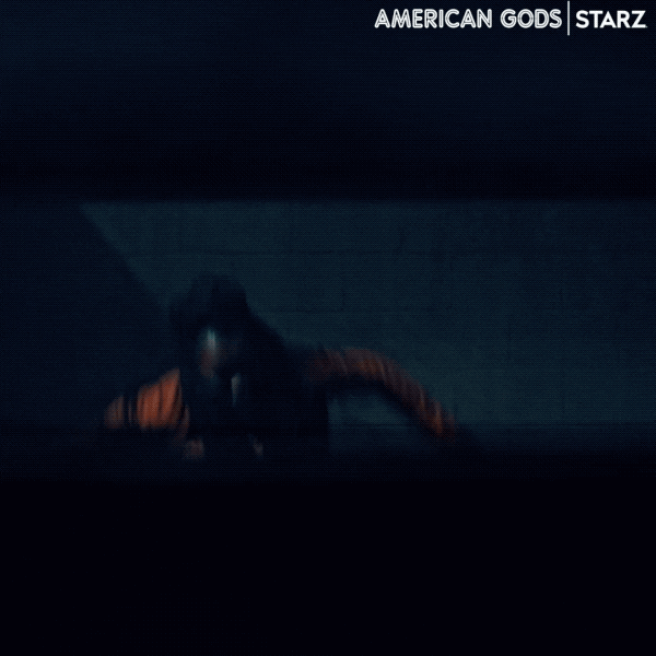 Yetide Badaki Dancing GIF by American Gods