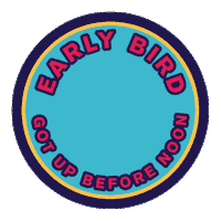 Wake Up Corona Sticker by WeWantMore.studio