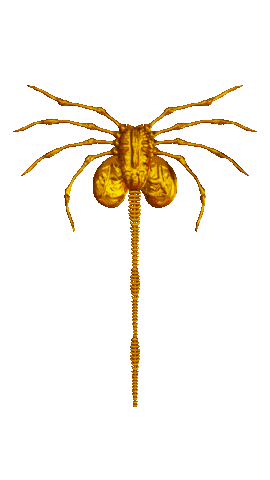 Sci-Fi Xenomorph Sticker by modelvault3d