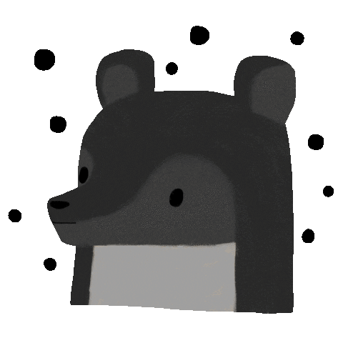 poppyliart giphyupload sleep bear sleepy Sticker