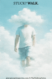 Walk Think GIF by George Longovitis