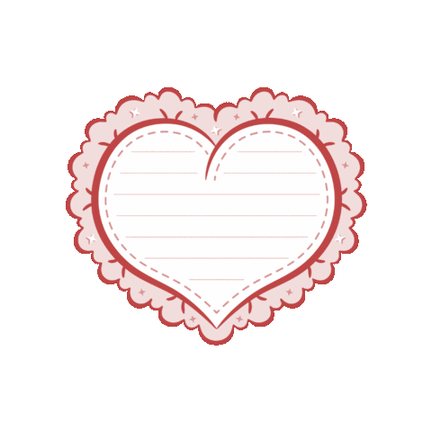 In Love Heart Sticker