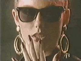 sunglasses fingernails GIF