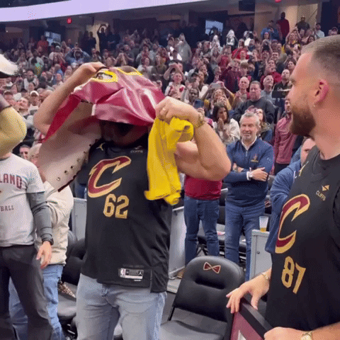 Happy Cleveland Cavaliers GIF by NBA