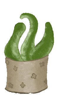 Plant Cactus Sticker by scholzydesign