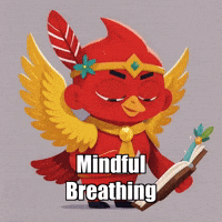 Mindful Breathing GIF by The Cardinal Virtue