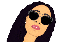 THREE-XXXIII sun sunglasses shades shade Sticker