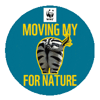 Wwf 20Kmbxl Sticker by WWF-Belgium
