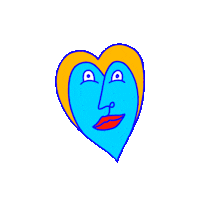 I Love You Heart Sticker by Finely Tuned