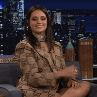 Camila Cabello Hair Flip GIF by The Tonight Show Starring Jimmy Fallon