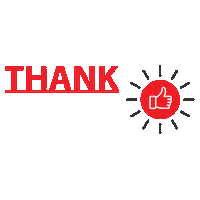Thumbs Up Emoji Thank You Sticker by Danfoss Climate Solutions