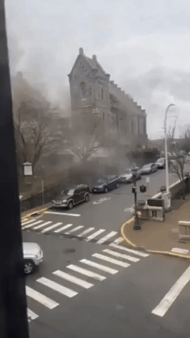 'Oh My God': Dust Rises After Church Collapse in Connecticut