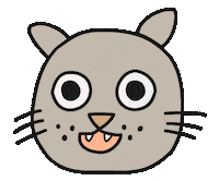 Cat Emoji Sticker by Thank You Coffee