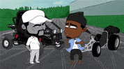 in your face laughing GIF by Brimstone (The Grindhouse Radio, Hound Comics)
