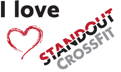 Crossfit Love Sticker by StandoutCrossFit