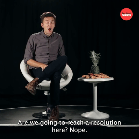 Resolution? Nope.