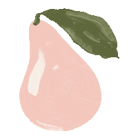 Pink Fruit Sticker by IVYNIU