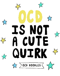 Erp Obsessive Compulsive Disorder Sticker by OCD Doodles