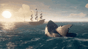 Hungry Shark GIF by Sea of Thieves