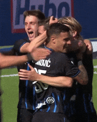 Blauw-Zwart GIF by Club Brugge