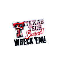 Texas Tech Sticker by txtechadmission