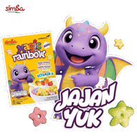 Magic Rainbow Sticker by Simba Cereal