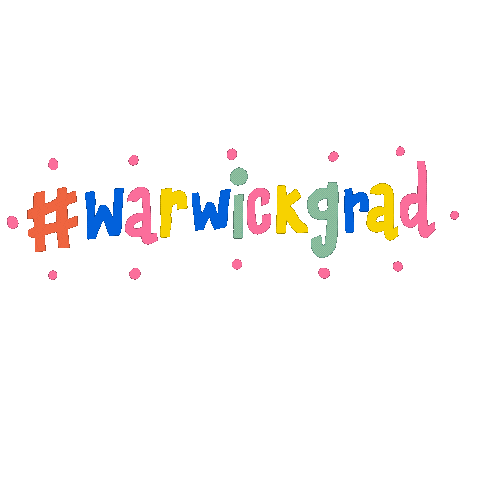 Graduation Graduate Sticker by University of Warwick