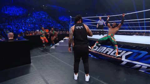 excited smackdown live GIF by WWE