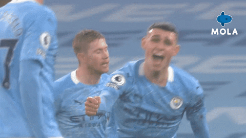 Man City Reaction GIF by MolaTV