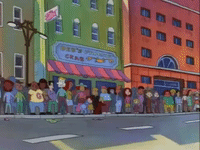 hey arnold nick splat GIF