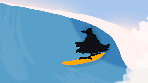 Wave Surf GIF by Froelich Studio