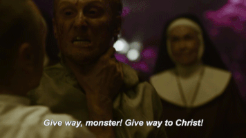 alan ruck father tomas GIF by The Exorcist FOX