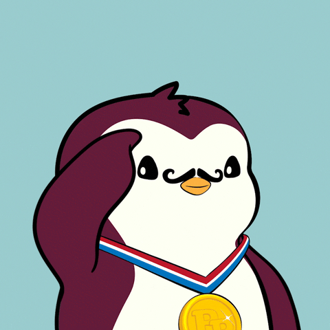Happy You Got It GIF by Pudgy Penguins