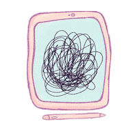 NANISRO illustration digital art arte ilustracion Sticker
